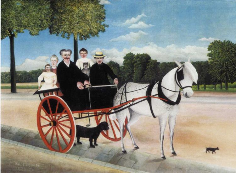 Henri Rousseau Old Juniere's Cart